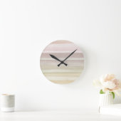 achtergrond abstracte waterverf ronde klok (Huis)