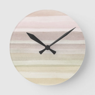 achtergrond abstracte waterverf ronde klok