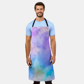 Achtergrond abstracte waterverf schort (Gedragen)