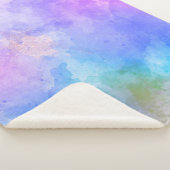 Achtergrond abstracte waterverf sherpa deken (3/4)