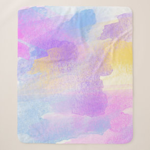 Achtergrond abstracte waterverf sherpa deken