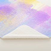 Achtergrond abstracte waterverf sherpa deken (3/4)