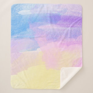 Achtergrond abstracte waterverf sherpa deken