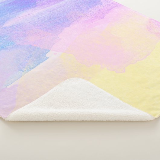 Achtergrond abstracte waterverf sherpa deken (3/4)