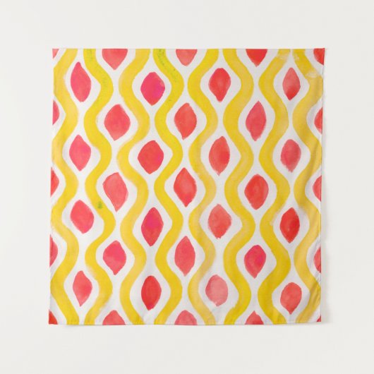 achtergrond abstracte waterverf wandkleed (Voorkant)