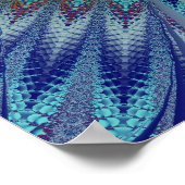 Achtergrond achterlaten poster (Hoek)