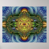 Achtergrond achterlaten poster (Voorkant)