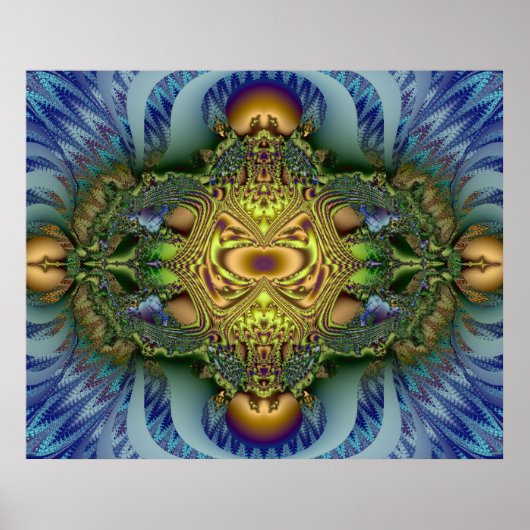 Achtergrond achterlaten poster (Voorkant)