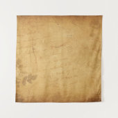 Achtergrond afbeelding bloemschrift wandkleed (Voorkant)