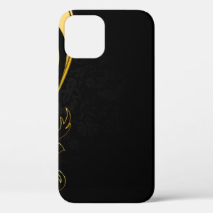 Achtergrond afbeelding goud lijst floraal Case-Mate iPhone case