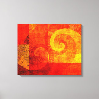 Achtergrond Antiek draden Canvas Afdruk