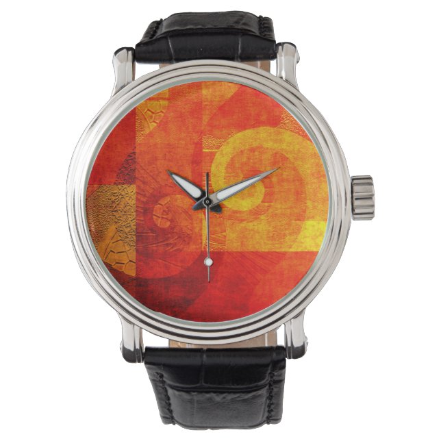 Achtergrond Antiek draden Horloge (Voorkant)