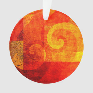 Achtergrond Antiek draden Ornament