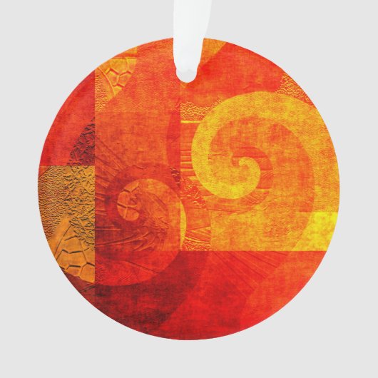 Achtergrond Antiek draden Ornament (voorkant)