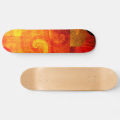 Achtergrond Antiek draden Persoonlijk Skateboard (Horizontaal)