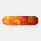 Achtergrond Antiek draden Persoonlijk Skateboard (Horizontaal)