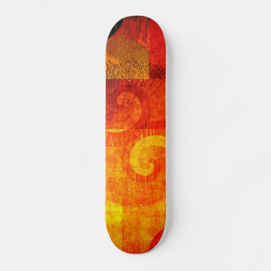 Achtergrond Antiek draden Persoonlijk Skateboard (Voorkant)