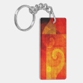 Achtergrond Antiek draden Sleutelhanger (Voorkant Links)