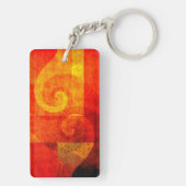 Achtergrond Antiek draden Sleutelhanger (achterkant)