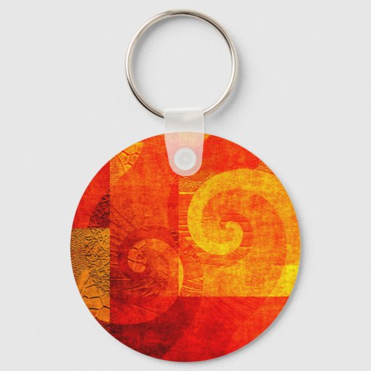 Achtergrond Antiek draden Sleutelhanger (Voorkant)