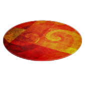 Achtergrond Antiek draden Snijplank (Hoek)