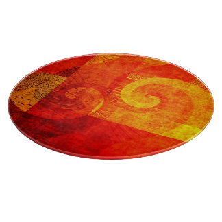 Achtergrond Antiek draden Snijplank