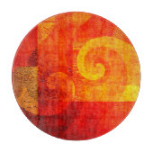 Achtergrond Antiek draden Snijplank (Voorkant)