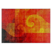 Achtergrond Antiek draden Snijplank (Voorkant)