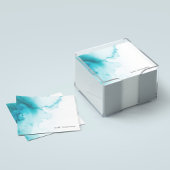 Achtergrond Aqua Blue Waterverf Post-it® Notes