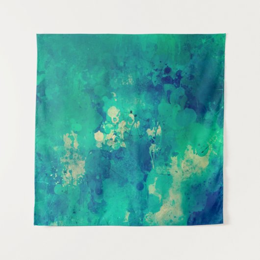 Achtergrond aquarelschildering wandkleed (Voorkant)