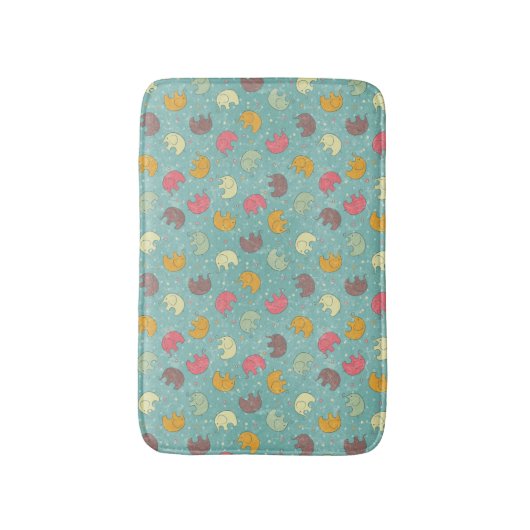 achtergrond baby badmat (Voorkant Verticaal)