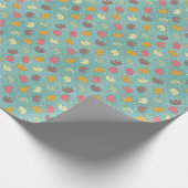 achtergrond baby cadeaupapier (Hoek)