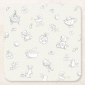 achtergrond baby kartonnen onderzetters (Voorkant)