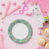 achtergrond baby papieren bordje (Feest)