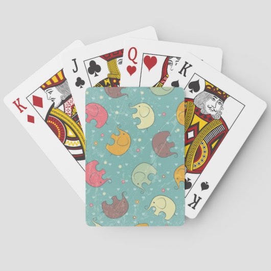 achtergrond baby pokerkaarten (Achterkant)