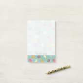 achtergrond baby post-it® notes (Op bureau)