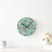 achtergrond baby ronde klok (Huis)