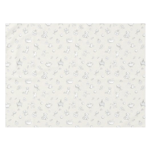 achtergrond baby tafelkleed (Voorkant (Horizontaal))