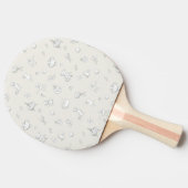 achtergrond baby tafeltennisbatje (Zijkant)