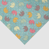 achtergrond baby tissuepapier (Detail)