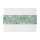 achtergrond baby uitnodigingen wikkel (Achterkant Voorbeeld)