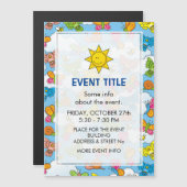 Achtergrond babydieren (Voorkant / Achterkant)