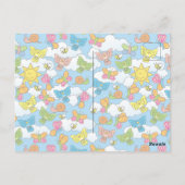 Achtergrond babydieren briefkaart (Achterkant)