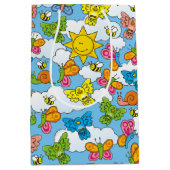 Achtergrond babydieren medium cadeauzakje (Voorkant)