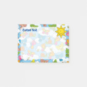 Achtergrond babydieren post-it® notes (Voorkant)