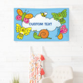 Achtergrond babydieren spandoek (Insitu)