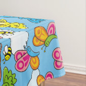 Achtergrond babydieren tafelkleed (Voorbeeld)