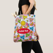 Achtergrond babydieren tote bag (Dichtbij)
