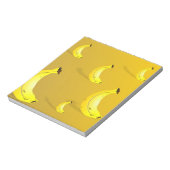 Achtergrond bananen notitieblok (Linkerzijde)