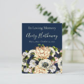 Achtergrond begrafenis begrafenis herdenkingspleie (Staand voorkant)